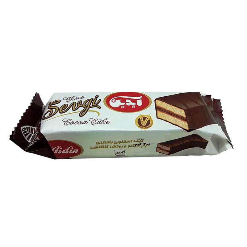 کیک روکش کاکائو سوگی آیدین - 30 گرم بسته 24 عددی
