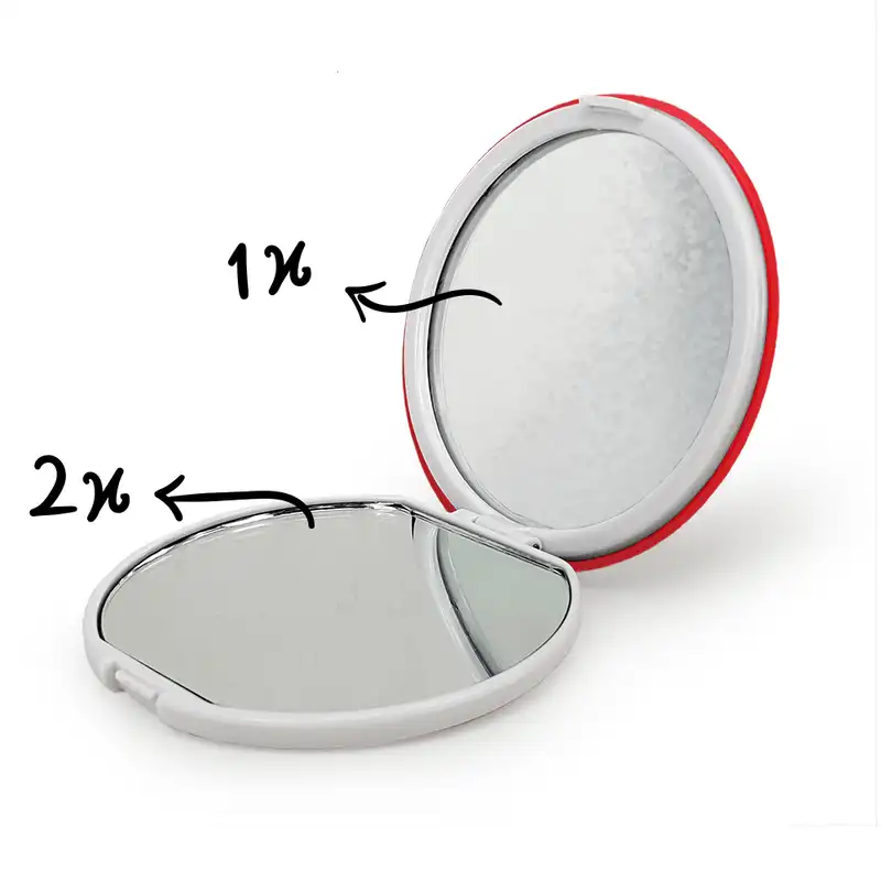 آینه جیبی خندالو طرح آدامس خرسی مدل تاشو کد 6210