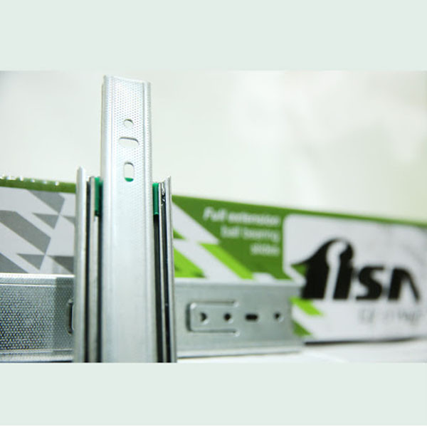 ریل ساچمه ای فیسا مدل Z50 سایز 50 سانتی متر بسته دو عددی