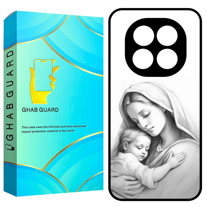 کاور قاب گارد طرح مادر و بچه مدل GN14P مناسب برای گوشی موبایل شیائومی Redmi Note 14 Pro 5G / Note 14 Pro Plus 5G