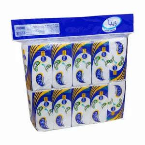 دستمال کاغذی 100 برگ زیبا مدل اقتصادی بسته 10 عددی