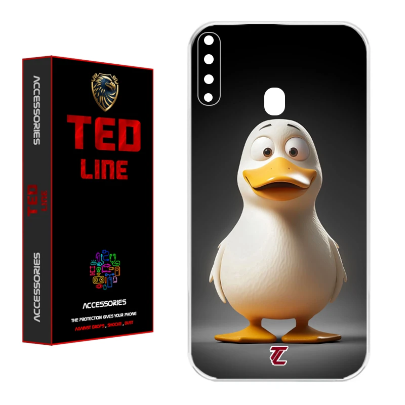 کاور تد لاین طرح اردک کد 1124 مناسب برای گوشی موبایل سامسونگ Galaxy A20S