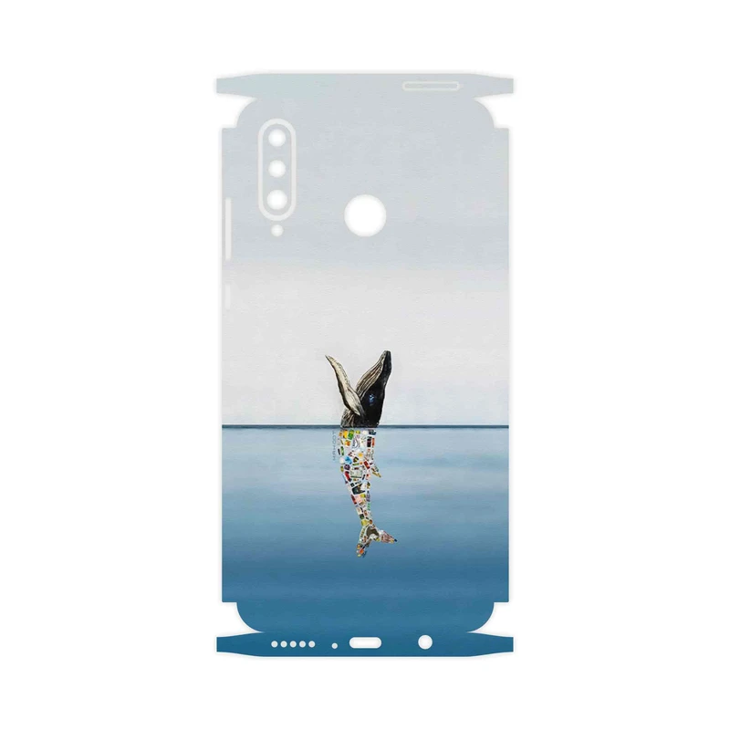 برچسب پوششی ماهوت مدل Collage of Sea Trash-FullSkin مناسب برای گوشی موبایل هوآوی P30 Lite (24 MP Camera)
