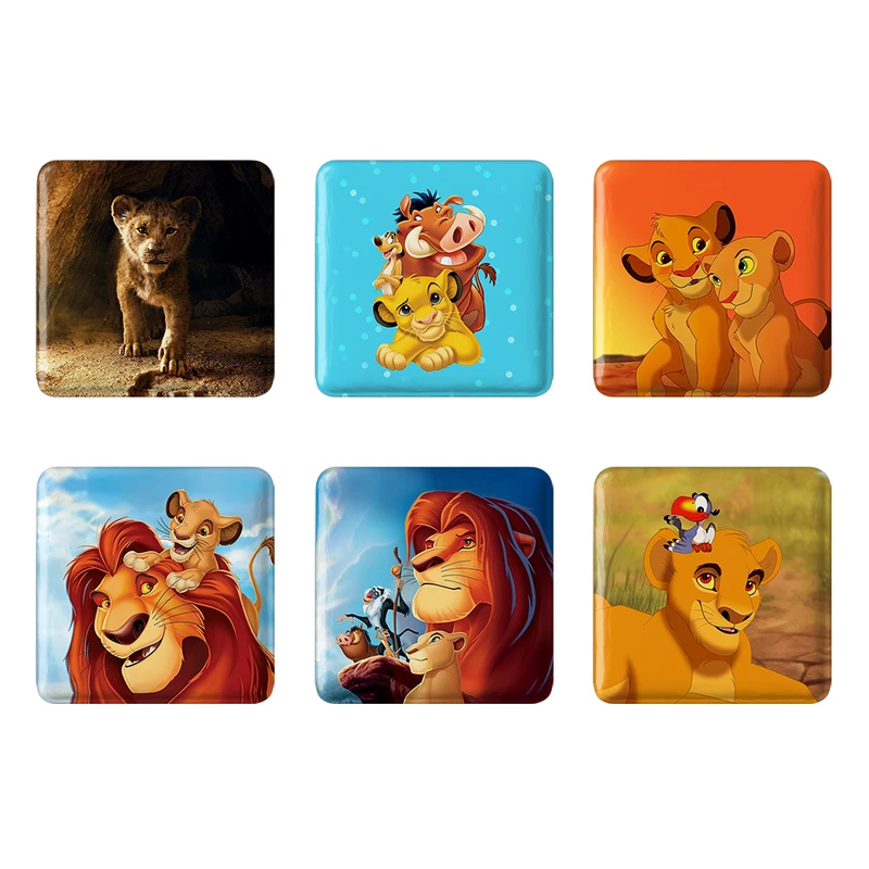 مگنت خندالو مدل شیرشاه The Lion King کد 393B مجموعه 6 عددی