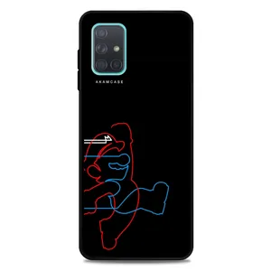 AKAM AMC-WSGA71-SUPER MARIO14 Cover For Samsung Galaxy A71