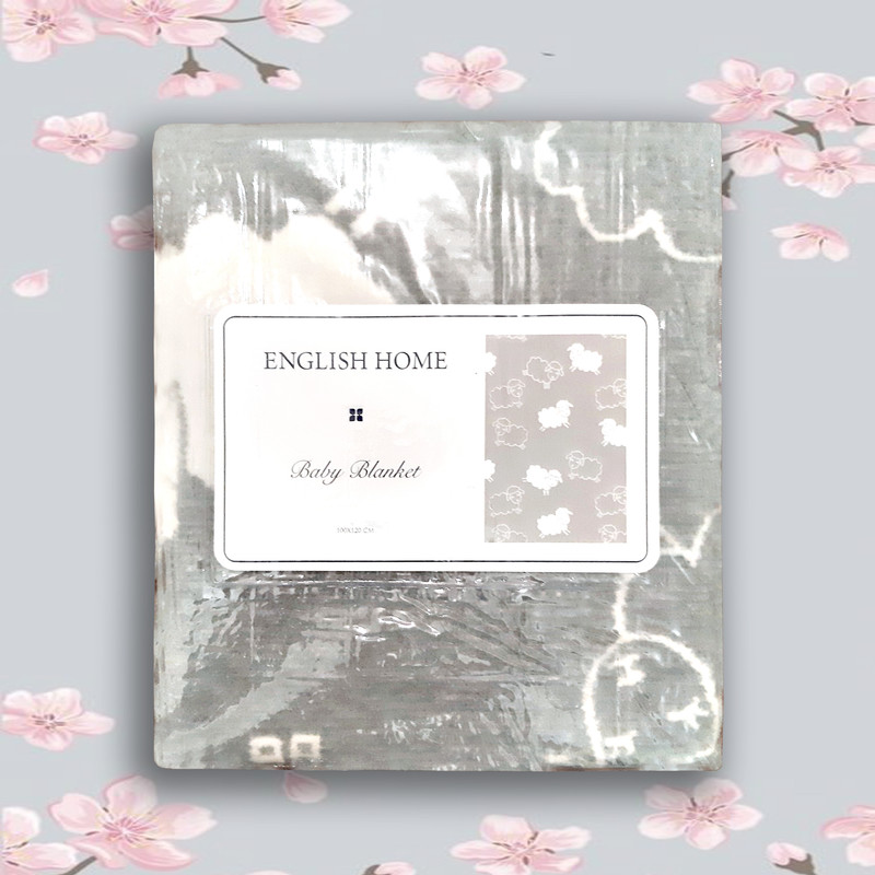 پتوی کودک انگلیش هوم مدل Little Lamb سایز 120x100 سانتی متر