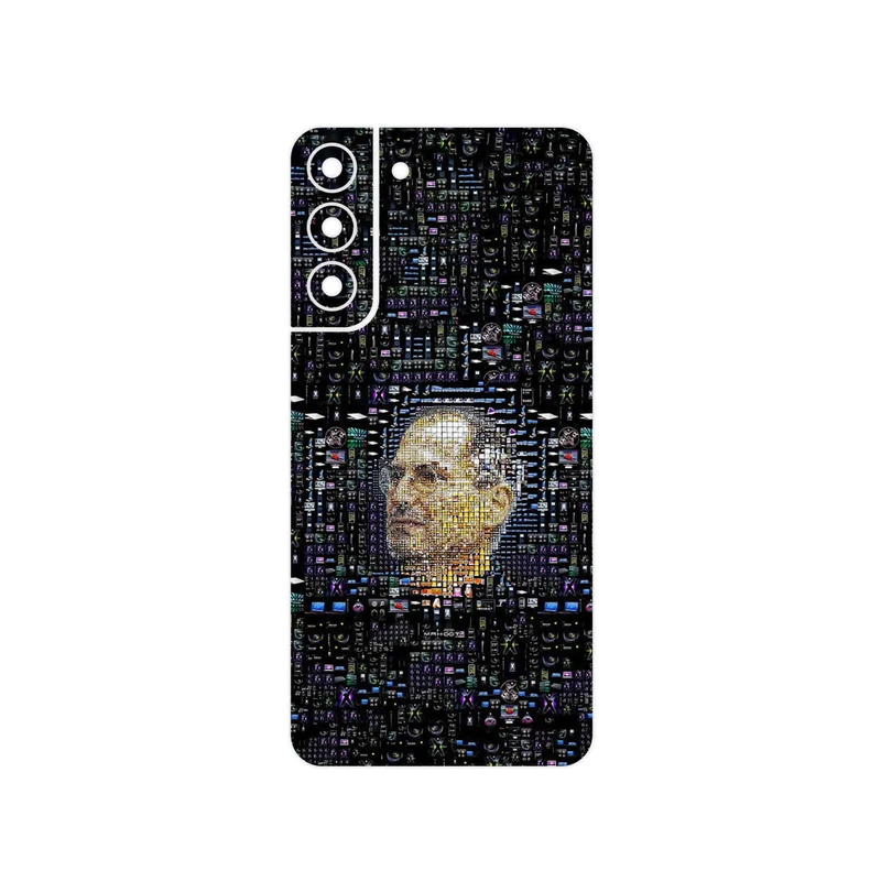 برچسب پوششی ماهوت مدل 2 Collage of Steve Jobs مناسب برای گوشی موبایل سامسونگ Galaxy S22 Plus 5G
