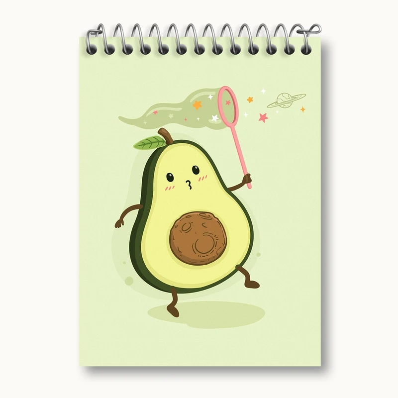 دفتر یادداشت 50 برگ خندالو مدل آووکادو کد 29571