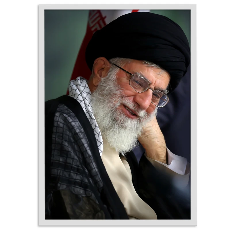 تابلو بکلیت طرح آیت الله سید علی خامنه ای مدل W-s2125