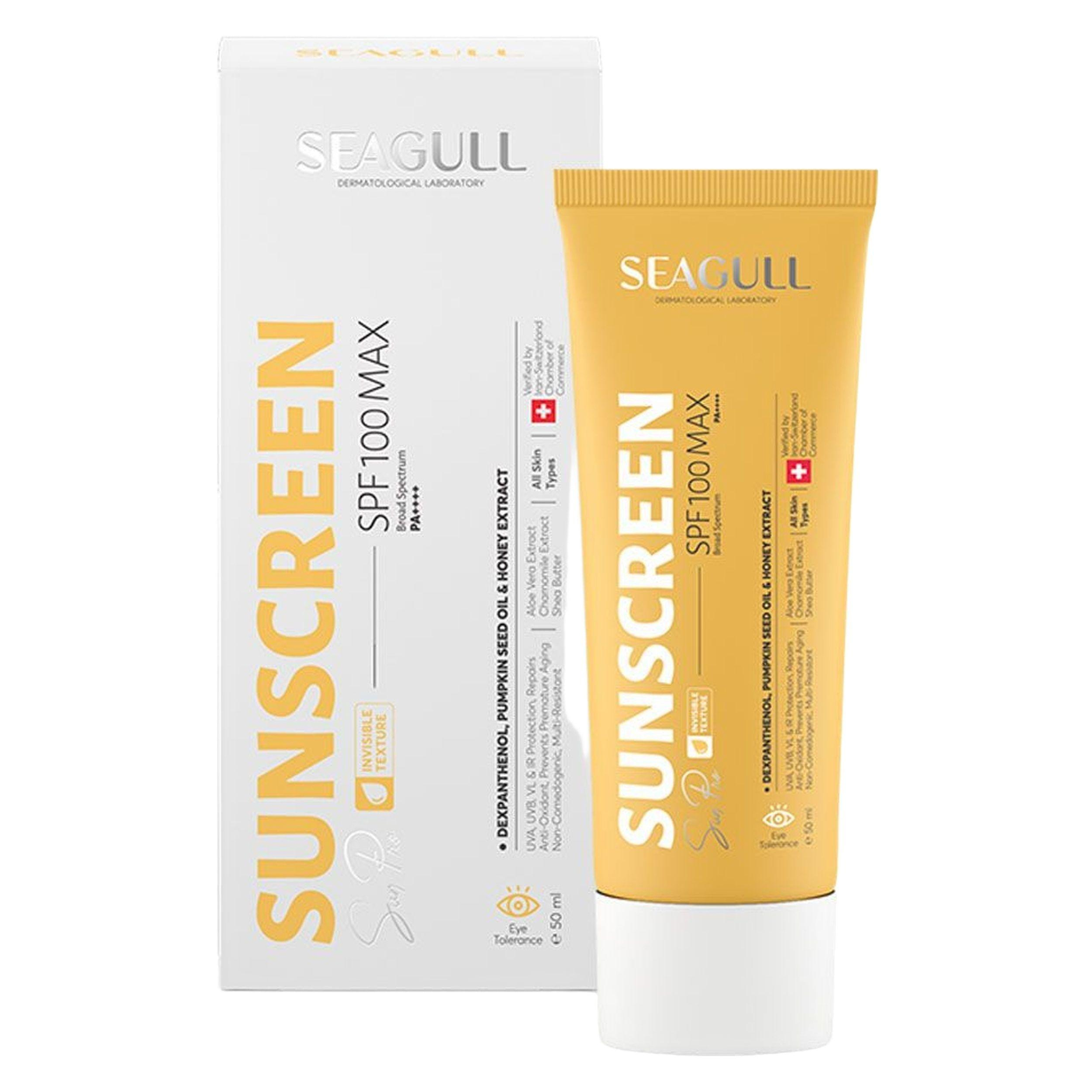 کرم ضد آفتاب بدون رنگ سی گل SPF 100 مدل Pro ‌مناسب انواع پوست‌ حجم 50 میلی‌لیتر