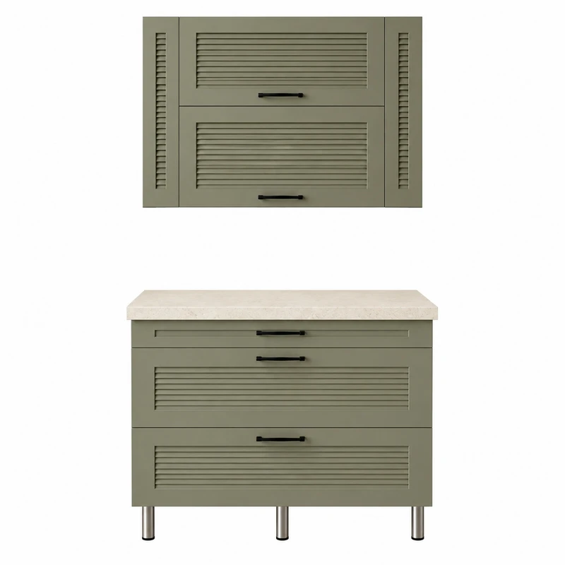 کابینت زمینی و دیواری 2 در مدل ZG200