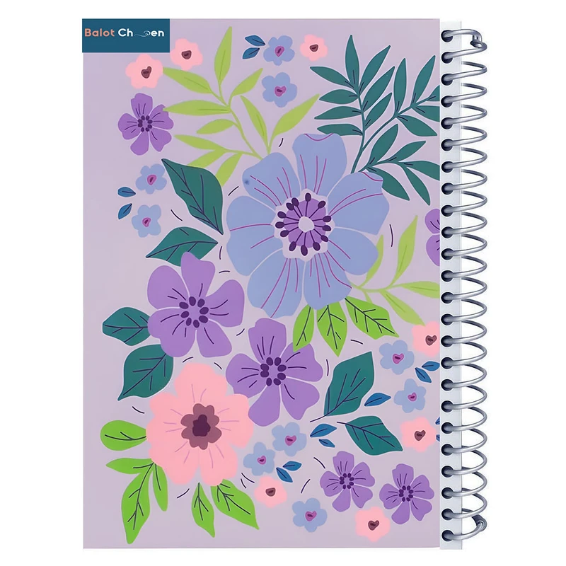 دفتر نقاشی 60 برگ بلوط چین مدل گلریزان کد A4-N60-GOL