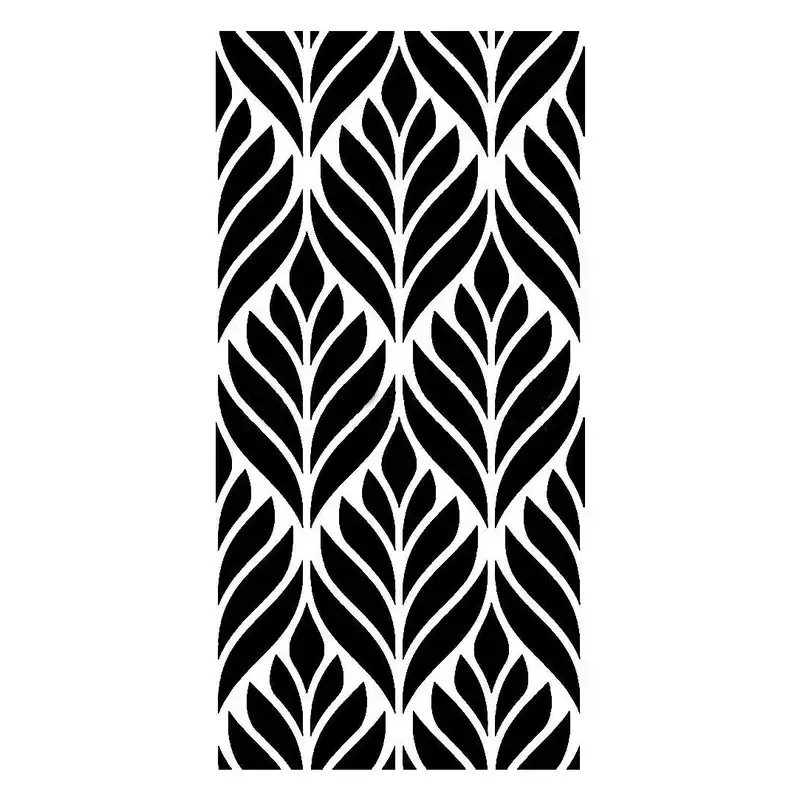 شابلون باتیس آرت طرح برگ کد 50-298