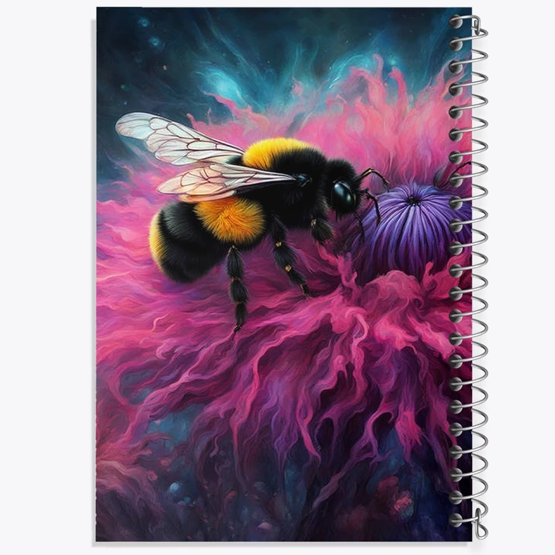 دفتر شطرنجی 50 برگ خندالو مدل زنبور کد F2759