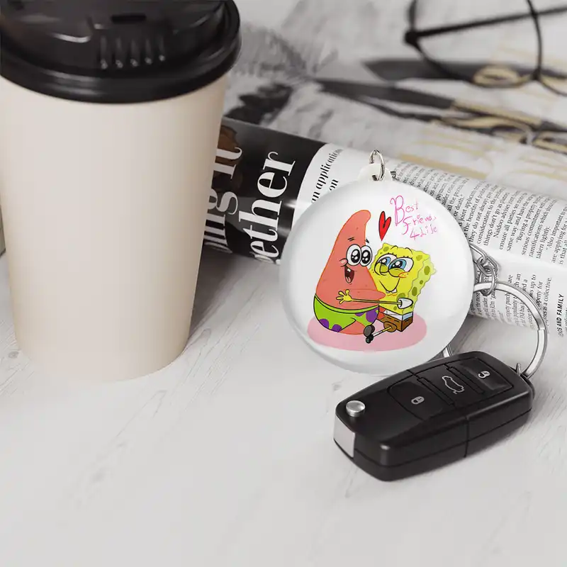 جاکلیدی خندالو مدل باب اسفنجی و پاتریک کد 24715