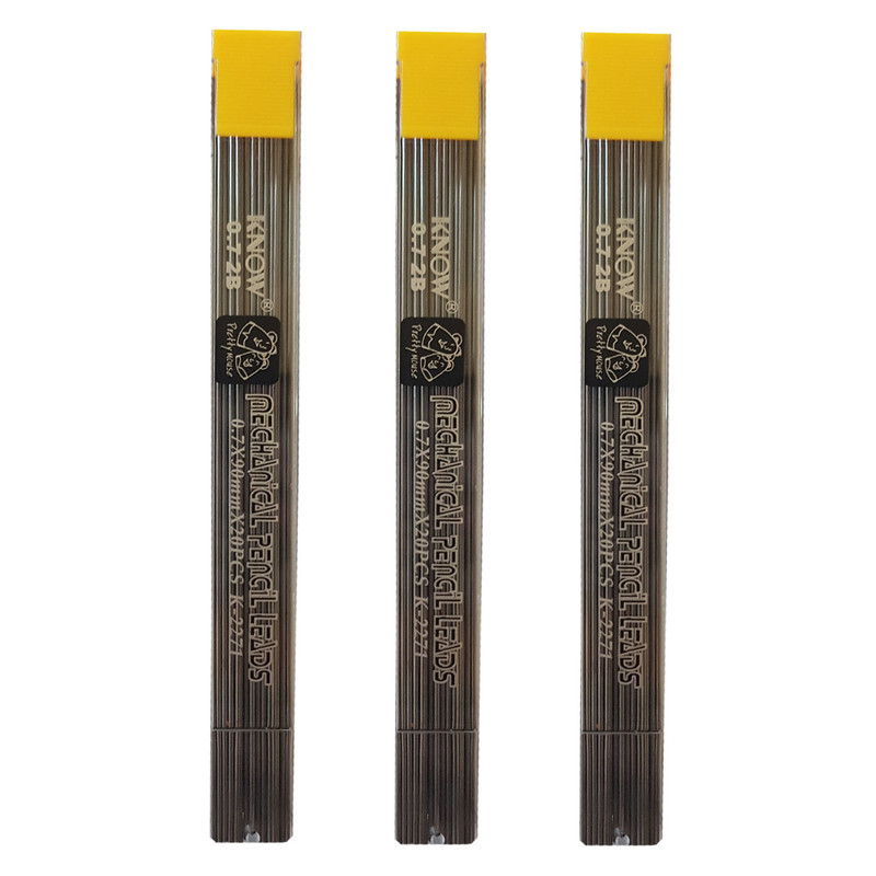 نوک مداد نوکی 0.5 میلی متری نو کد K-2271 بسته 3 عددی نوک مداد نوکی 0.5 میلی متری نو کد K-2271 بسته 3 عددی