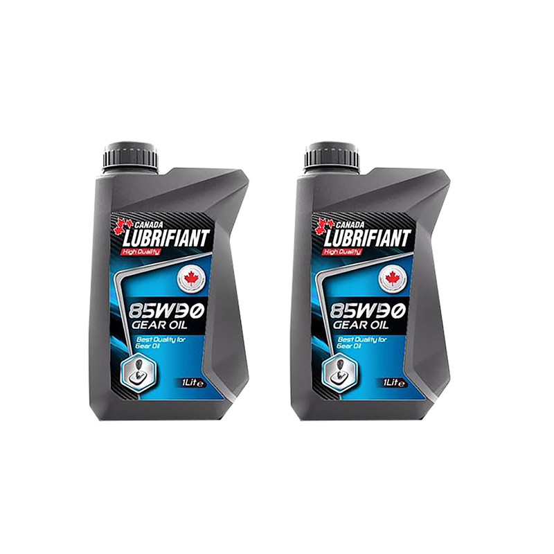 روغن گیربکس خودرو لوبریفنت کانادا مدل GL-4 85 W90 حجم 1 لیتر بسته 2 عددی
