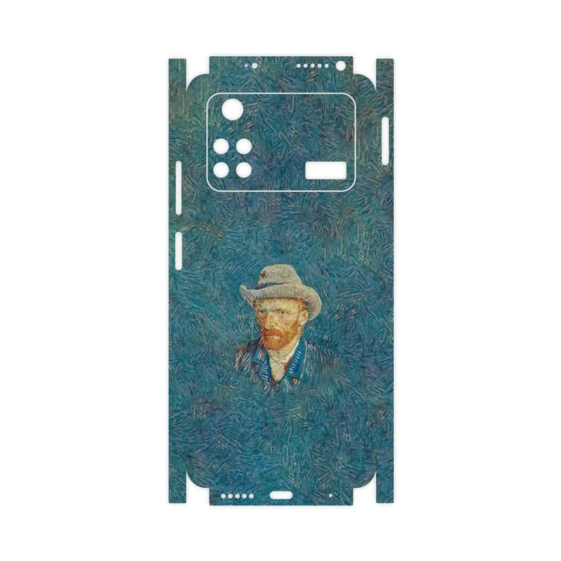 برچسب پوششی ماهوت مدل Self portrait with a gray felt hat-FullSkin مناسب برای گوشی موبایل شیائومی Poco M4 Pro 4G