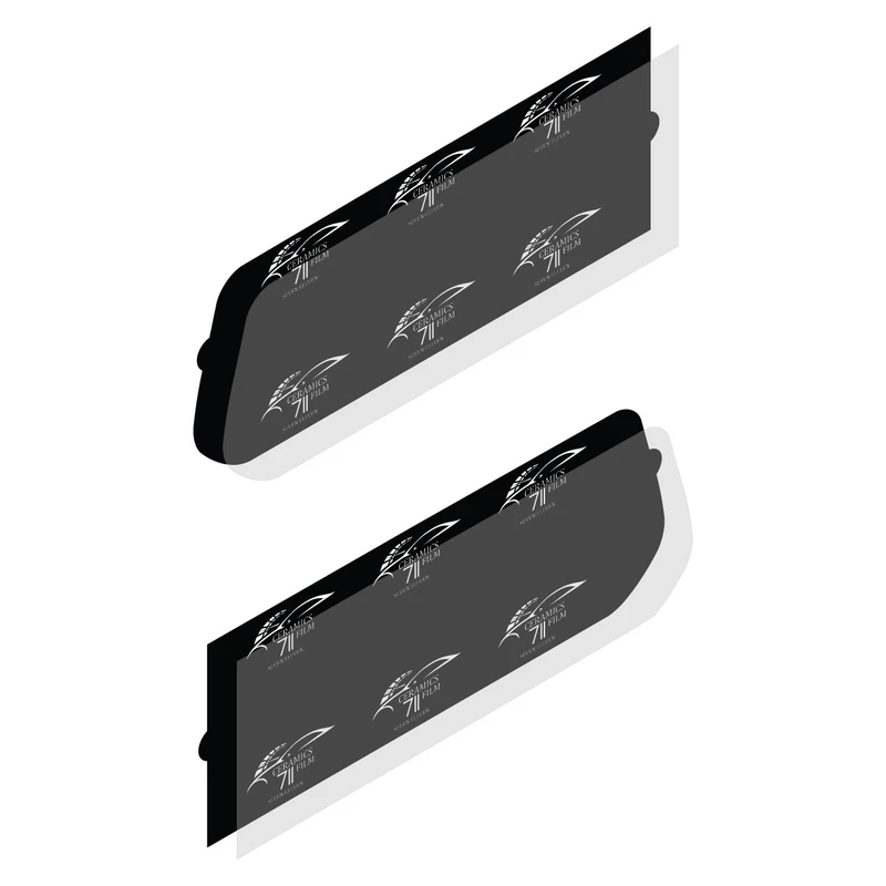 محافظ سرامیکی نمایشگر خودرو هفت یازده مدل لایت شیلد مناسب برای لاماری ایما بسته 2 عددی