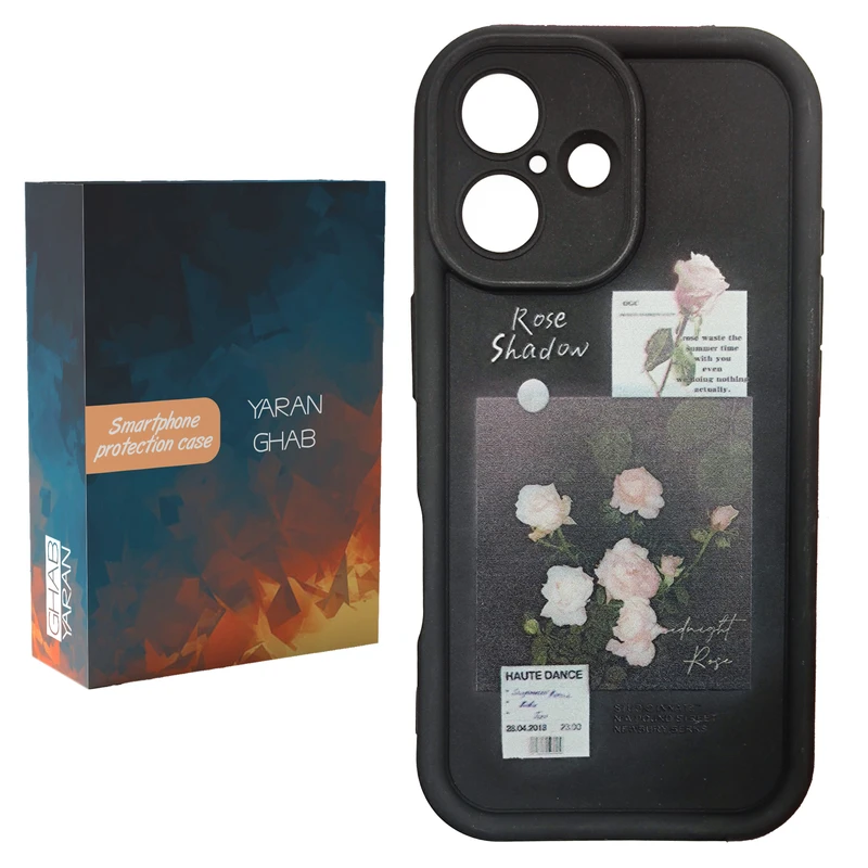 کاور قاب یاران مدل Rose مناسب برای گوشی موبایل اپل iPhone 16 