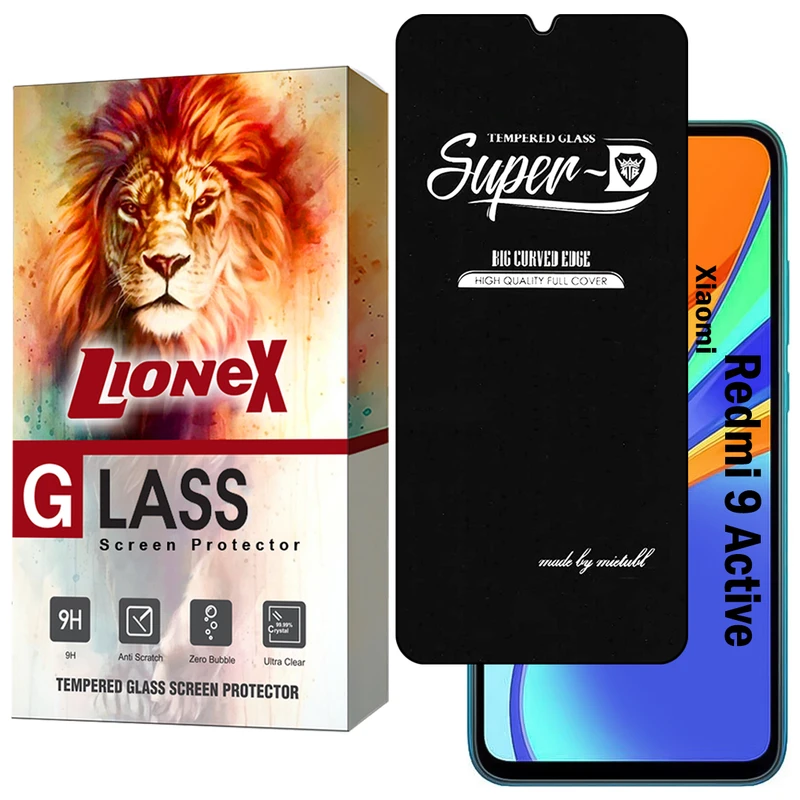 محافظ صفحه نمایش لایونکس مدل SUPERDNL مناسب برای گوشی موبایل شیائومی Redmi 9 Activ