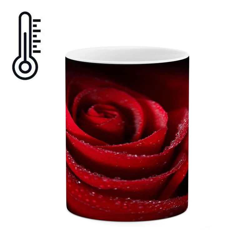 ماگ حرارتی کاکتی مدل گل رز کد mgh18048