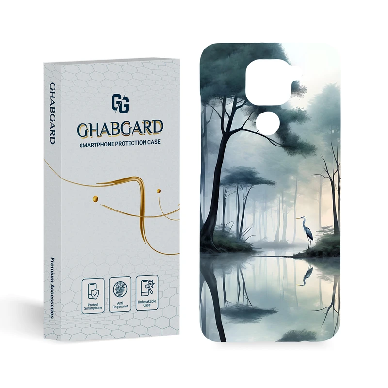 کاور قاب گارد مدل هنری مناسب برای گوشی موبایل شیائومی Redmi Note 9