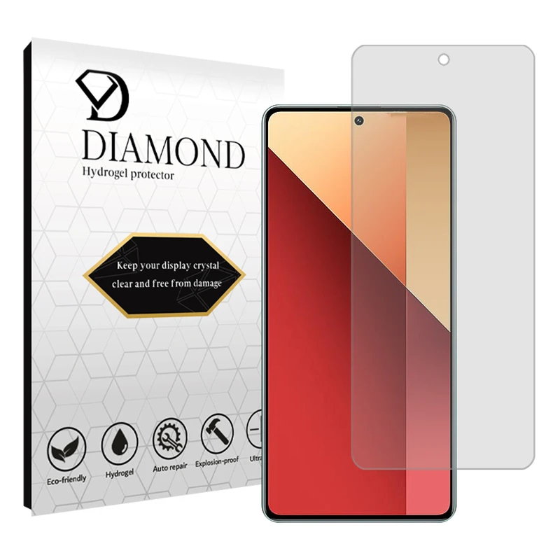 محافظ صفحه نمایش شفاف دیاموند مدل Tough مناسب برای گوشی موبایل شیائومی Redmi Note 13 Pro 4G