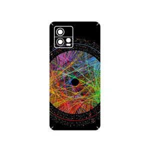 MAHOOT Mathematical Geometric Shape 2 Cover Sticker for Motorola Moto G72