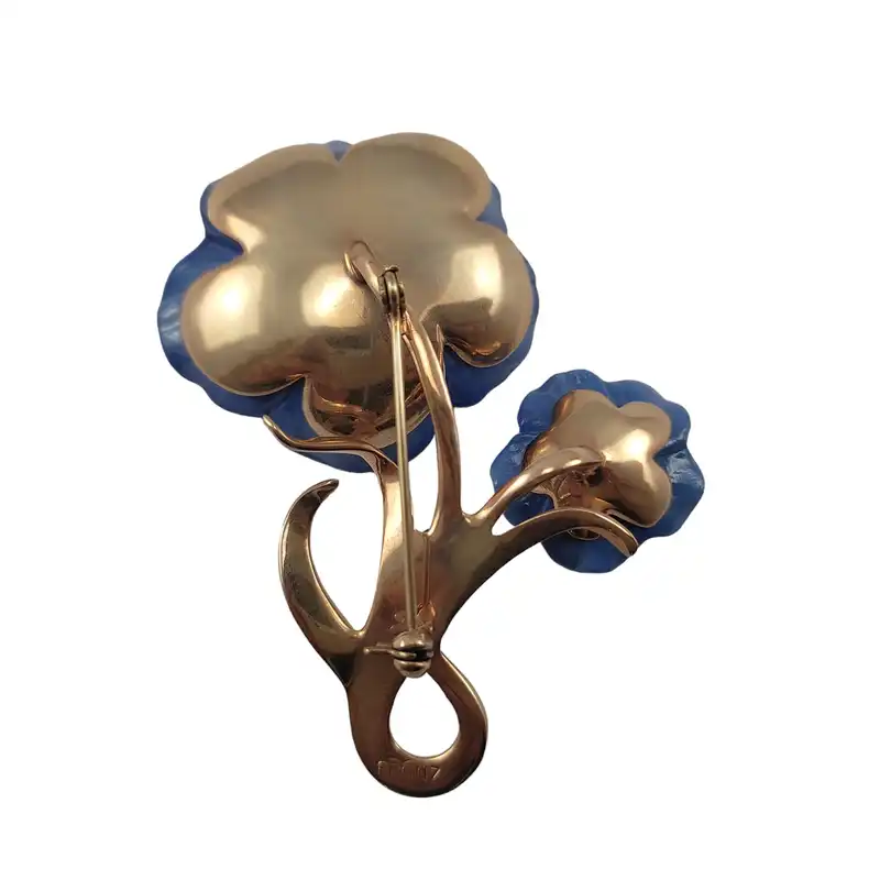 گل سینه زنانه فرانز مدل گل کتان FJ00187