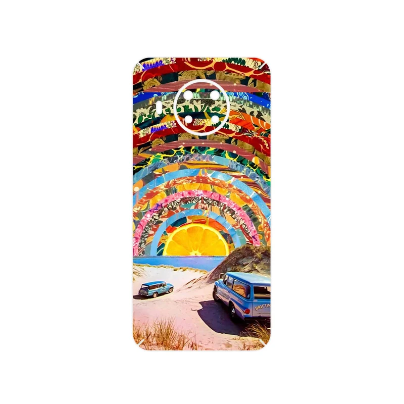 برچسب پوششی ماهوت مدل Collage of Orange Sky مناسب برای گوشی موبایل نوکیا X20