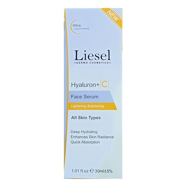 سرم روشن کننده لایسل مدل Hyaluron+C حجم 30 میلی لیتر