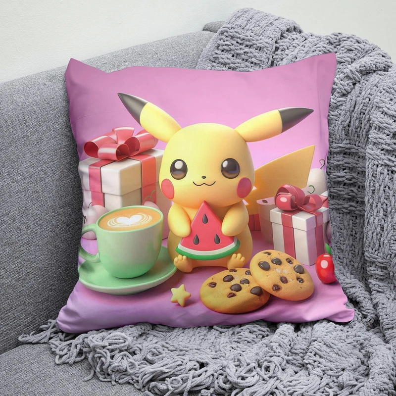 کوسن پاد آفرین مدل پیکاچو طرح کیوت و فانتزی B624