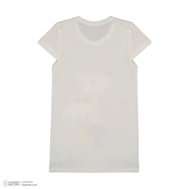 ست تی شرت و شلوارک دخترانه اوزکان مدل ترک 3416682