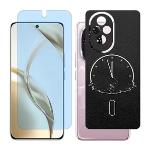 Glass Together model matte anti blue screen protector suitable for Honor 200 mobile phone with back cover sticker