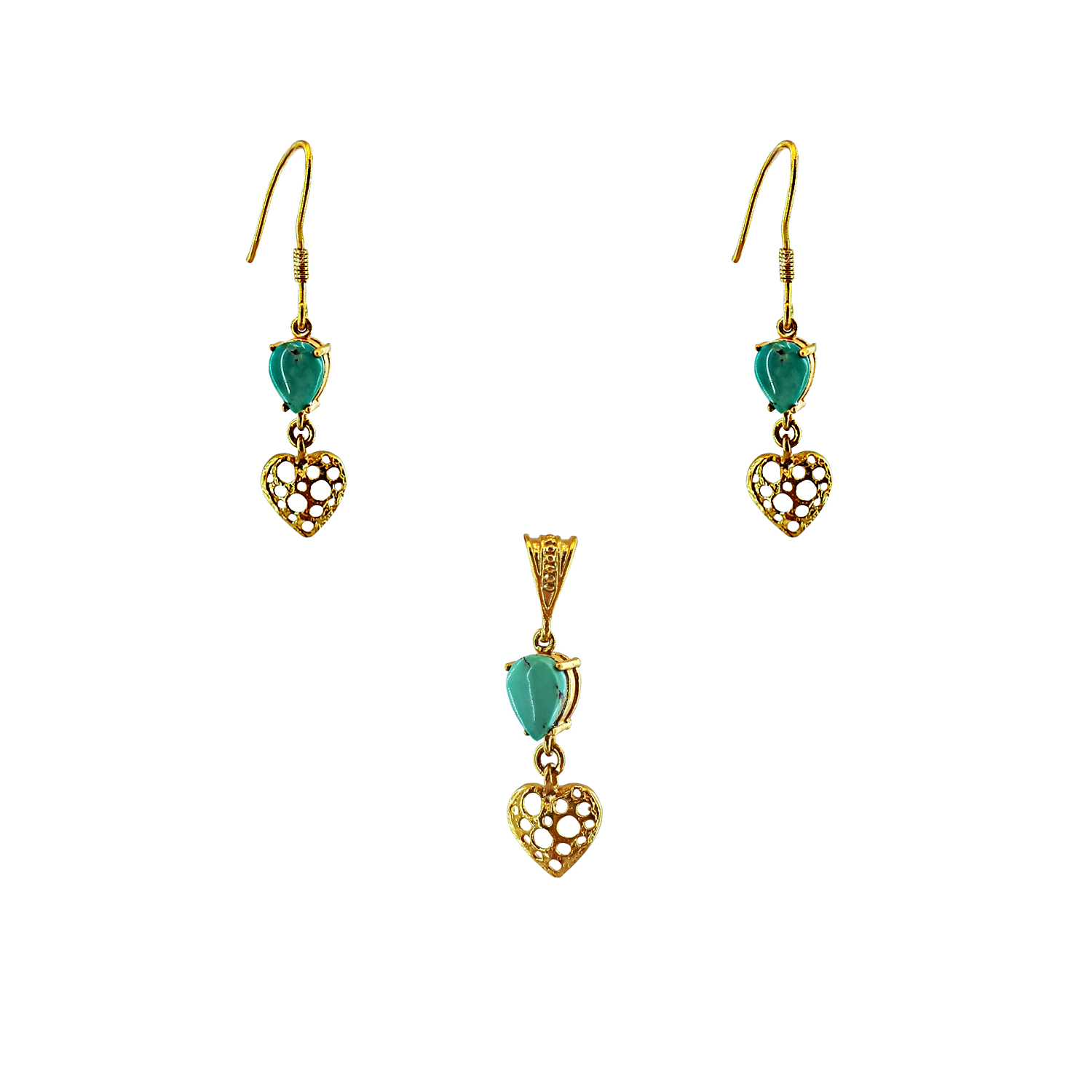 نیم ست نقره زنانه مدل zok-100022