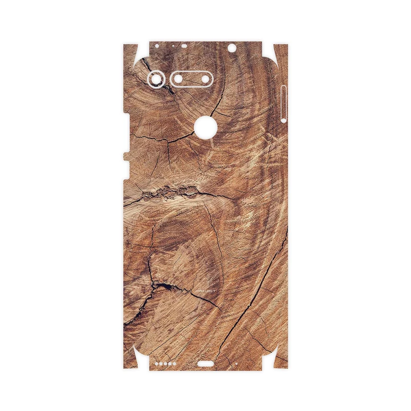 برچسب پوششی ماهوت مدل Wood Texture 5-FullSkin مناسب برای گوشی موبایل آنر View 20