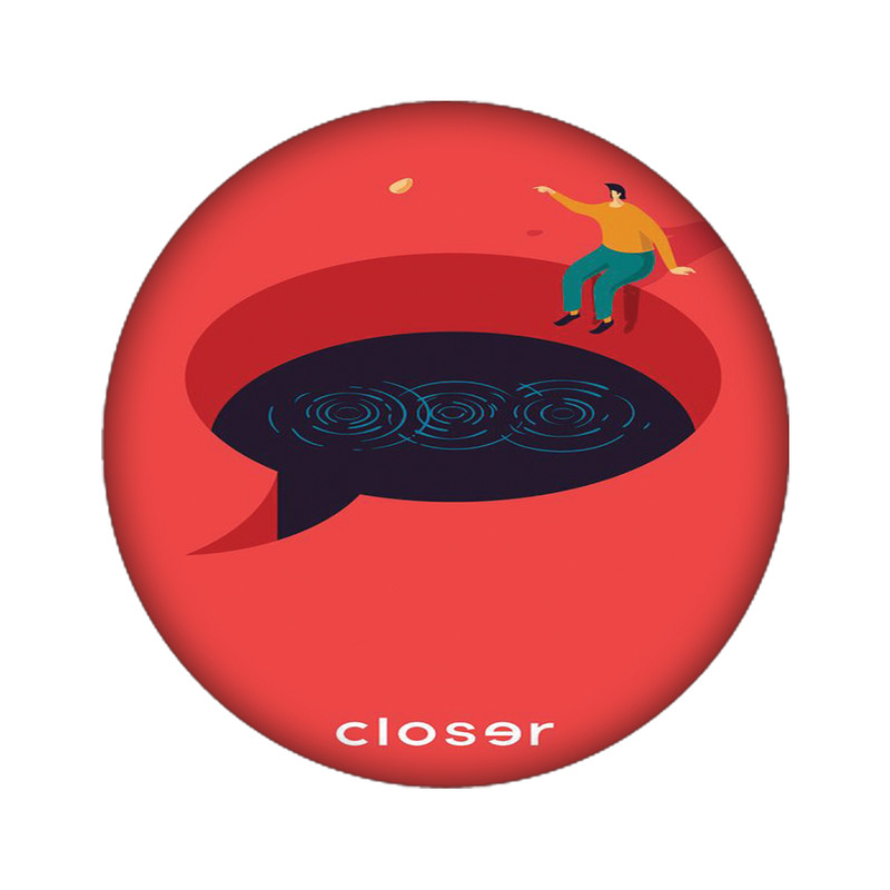 استیکر تزئینی موبایل مدل Closer کد 3770