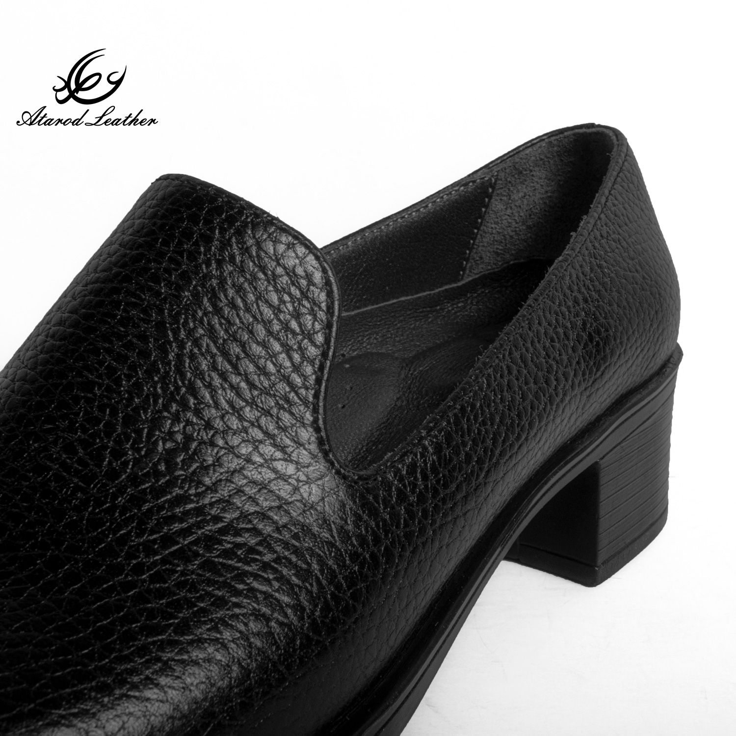 کفش زنانه چرم عطارد مدل چرم طبیعی کد SH385 -  - 7