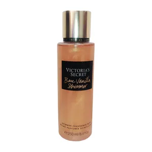 بادی اسپلش زنانه ویکتوریا سکرت مدل Bare Vanilla shimmer حجم 250 میلی لیتر