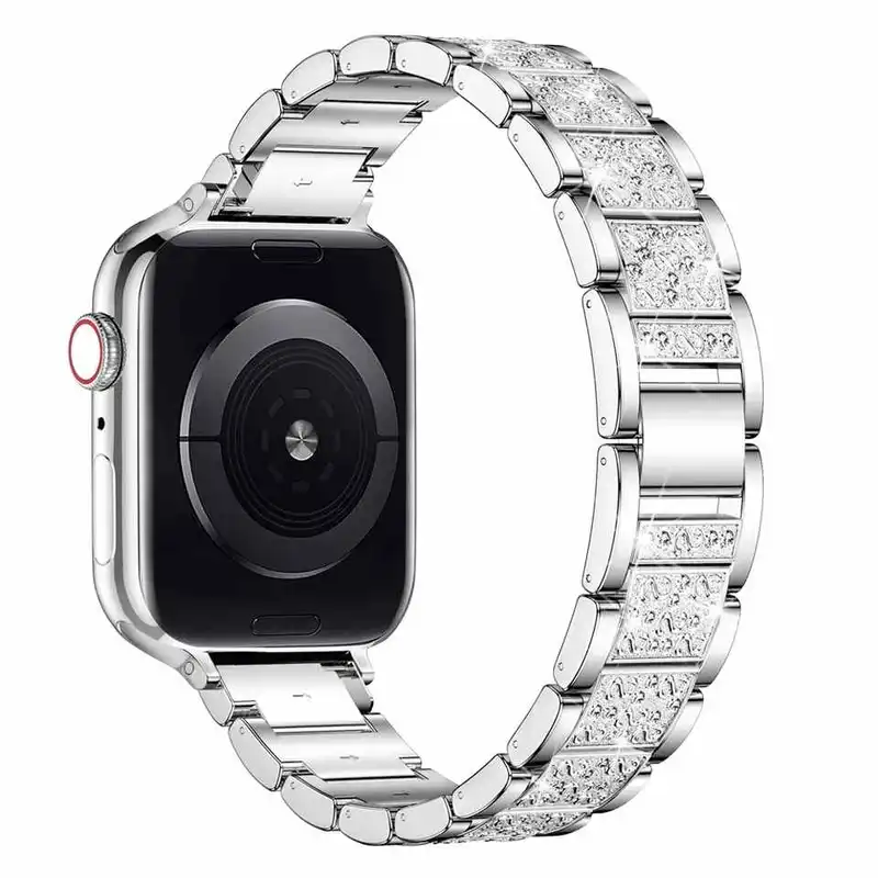 بند گودزیلا مدل 3Bead Diamond مناسب برای اپل واچ سری 1 38 / 40 میلی متر