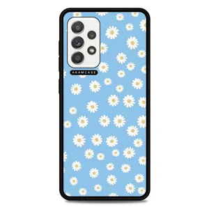 AKAM AMC-WSGA52-FLOWERS-25 Cover For Samsung Galaxy A52