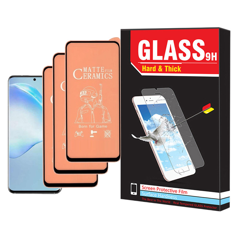 محافظ صفحه نمایش هارد اند تیک مدل CER-01 مناسب برای گوشی موبایل سامسونگ Galaxy S20 بسته سه عددی