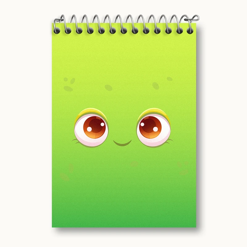 دفتر یادداشت 50 برگ خندالو مدل ایموجی بامزه کد N993