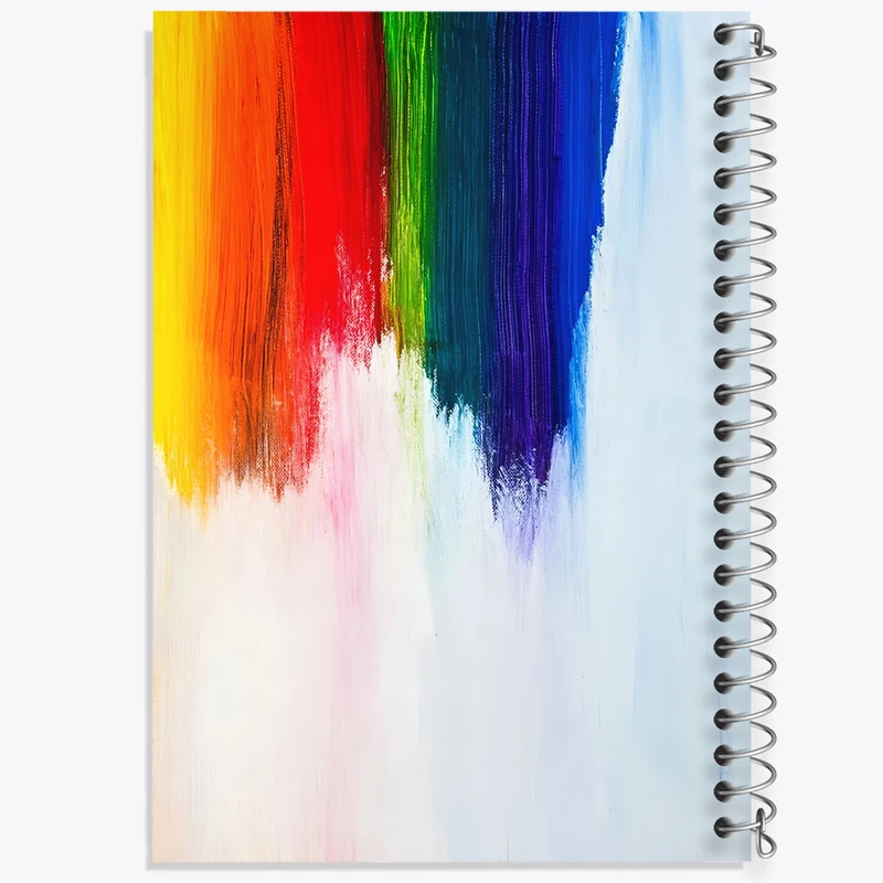 دفتر شطرنجی 50 برگ خندالو طرح رنگی رنگی کد N5471