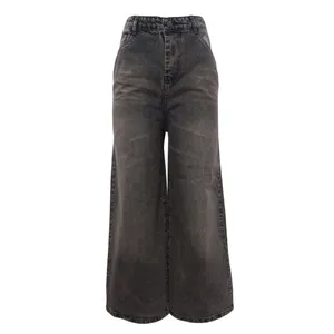 شلوار جین بگ زنانه مدل فول کد 505