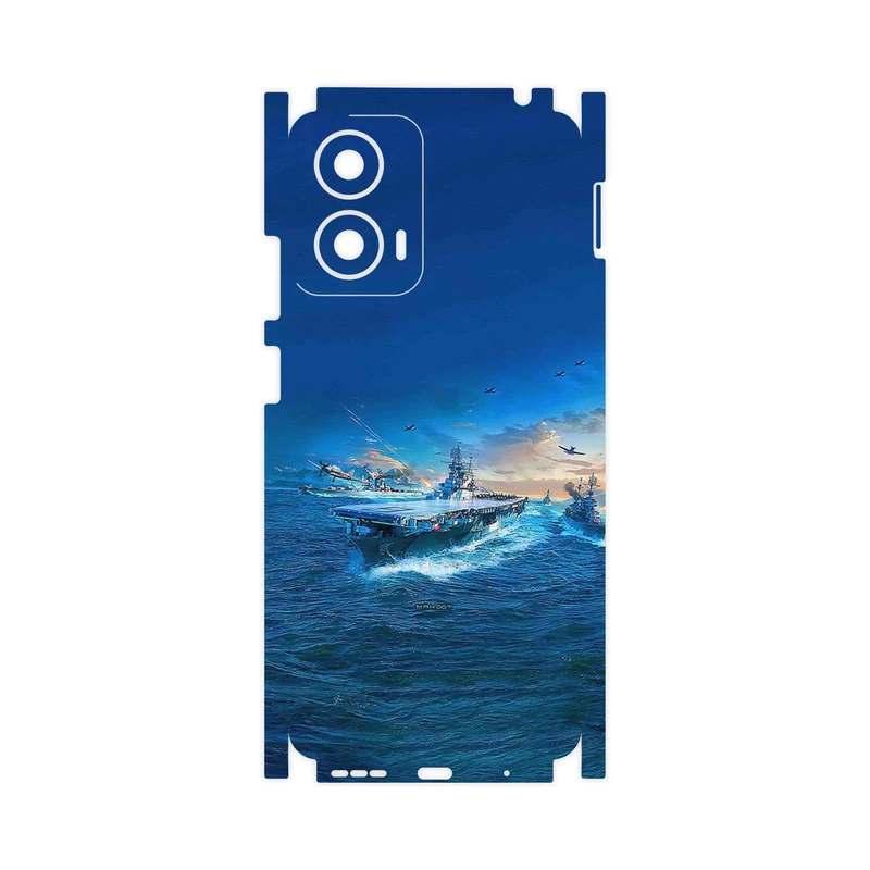 برچسب پوششی ماهوت مدل Warship-FullSkin مناسب برای گوشی موبایل موتورولا Moto G24