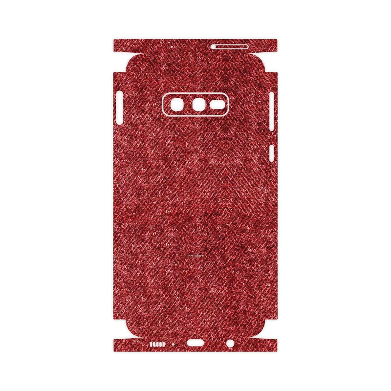 برچسب پوششی ماهوت مدل Fabric Texture 4-FullSkin مناسب برای گوشی موبایل سامسونگ Galaxy S10e