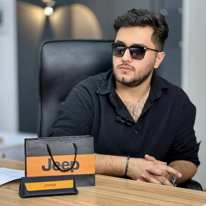 عکس شماره 8 : عینک آفتابی مردانه ویفرر پلاریزه جیپ مدل 8202