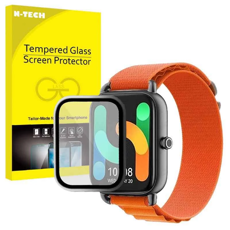 بند انتک مدل LOOP ALPINE مناسب برای ساعت هوشمند هایلو RS4 PLUS به همراه محافظ صفحه نمایش